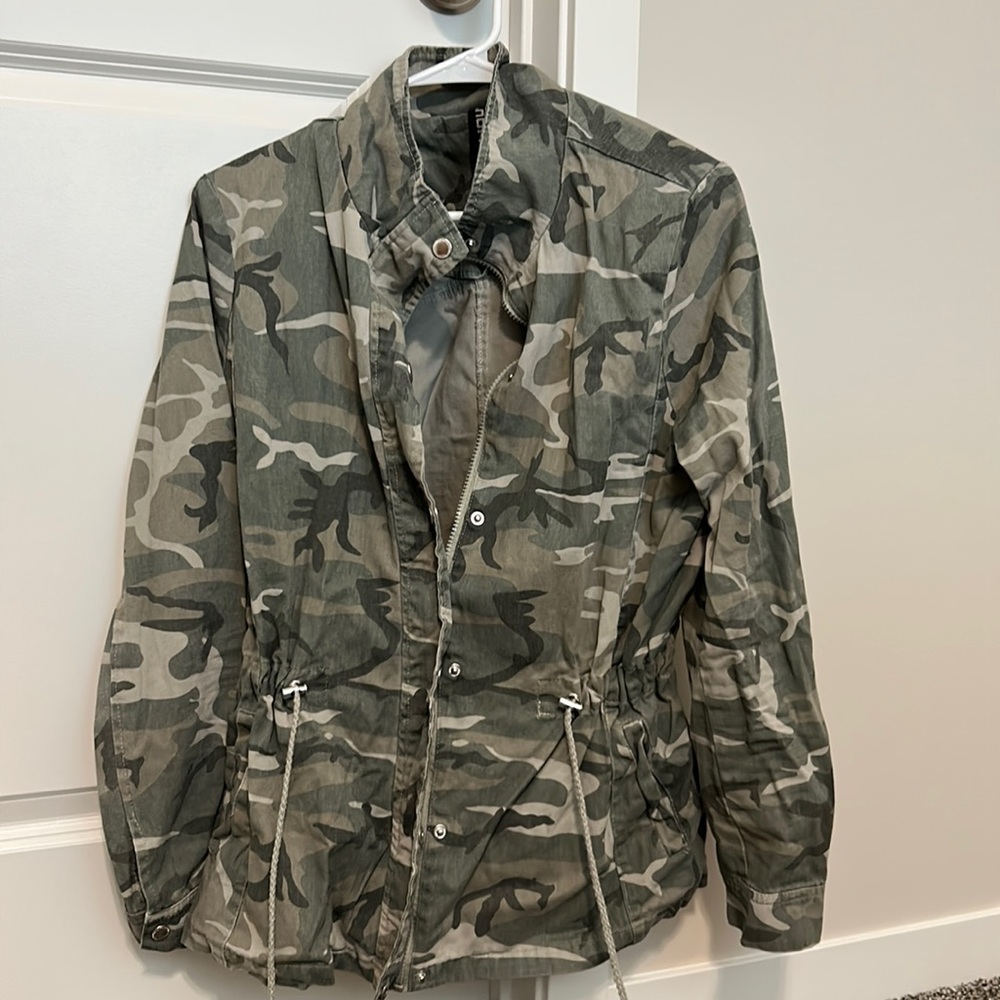 Camo Jean Jacket